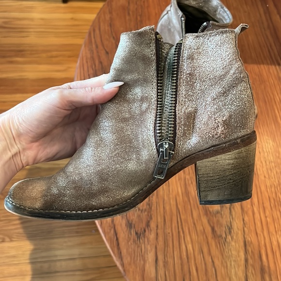 Diesel metallic pink Chelsea boots - Picture 4 of 8